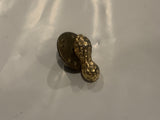 Golden Peanut Lapel Hat Pin BT