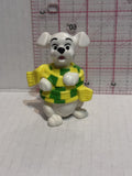 Puppy Wearing a Yellow Green Scarf 101 Dalmation Disney Mcdonalds Toy Character