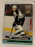 #321 Richard Matvicichuk Rookie Minnesota North Stars 1992-93 Fleer Ultra Hockey Card  NHL
