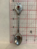 Red Birthstone Souvenir Spoon