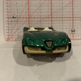 Green Golden Arrow ©2002 Hot Wheels Diecast Car EG