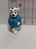Puppy Wearing a Blue Christmas Sweater 101 Dalmation Disney Mcdonalds Toy Character