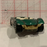 Green Golden Arrow ©2002 Hot Wheels Diecast Car EG