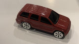 Red 1999 Jeep Grand Cherokee Maisto Toy Diecast Car
