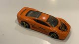 Orange Jaguar Hot Wheels Toy Diecast Car