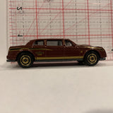 Red MBX Lux Limousine ©2001 Matchbox Diecast Car EG