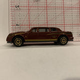 Red MBX Lux Limousine ©2001 Matchbox Diecast Car EG