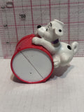 Puppy Playing on a Drum 101 Dalmation Disney Mcdonalds Toy Character