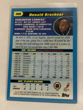 #190 Donald Brashear Vancouver Canucks 2001-02 Topps Hockey Card  NHL