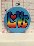 Love  Button Pinback