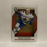 #114 Brock Boeser Superstars Vancouver Canucks 2018-19 OPC Coast to Coast Hockey Card KB