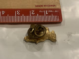 Golden Praying Hands Lapel Hat Pin BT
