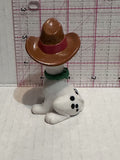 Puppy Wearing a Cowboy Hat 101 Dalmation Disney Mcdonalds Toy Character