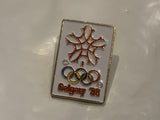 Calgary 1988 Winter Olympics Logo Lapel Hat Pin EH