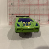 Green Mcdonalds Stock Racer ©2009 Hot Wheels Diecast Car EH