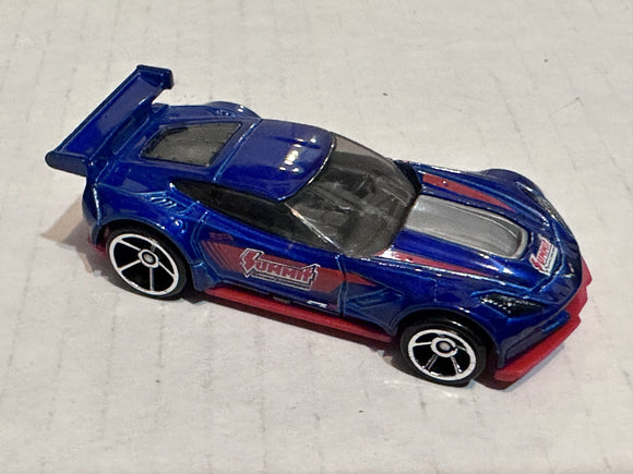 Blue Summit Corvette C7R L04 2014 Hot Wheels Diecast Car