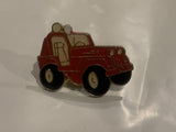 Red Jeep Lapel Hat Pin BT