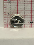 USA American Flag Button Pinback