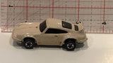White Porsche   Hot Wheels Toy Diecast Car