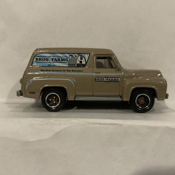 Tan Bros Farms Ford F-100 Panel Delivery 1955 ©2007 1/69 Matchbox Diecast Car EH