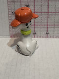 Puppy Wearing a Orange Hunting Cap Hat 101 Dalmation Disney Mcdonalds Toy Character
