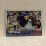#283 Chris Johnson Atlanta Braves 2015 Topps Series 1 Baseball Card I1