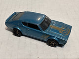 Blue #68 Nissan Skyline 2011  Hot Wheels Diecast Car