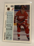 #96 Steve Chiasson Detroit Red Wings 1990-91 Upper Deck Hockey Card  NHL