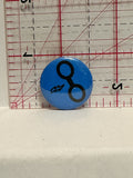 Lighting Mask Button Pinback