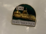DMI Peace River Pulp Lapel Hat Pin EH