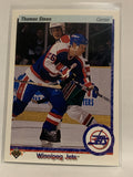 #94 Thomas Steen Winnipeg Jets 1990-91 Upper Deck Hockey Card  NHL