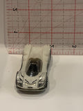 White Teegray Hot Wheels Toy Diecast Car