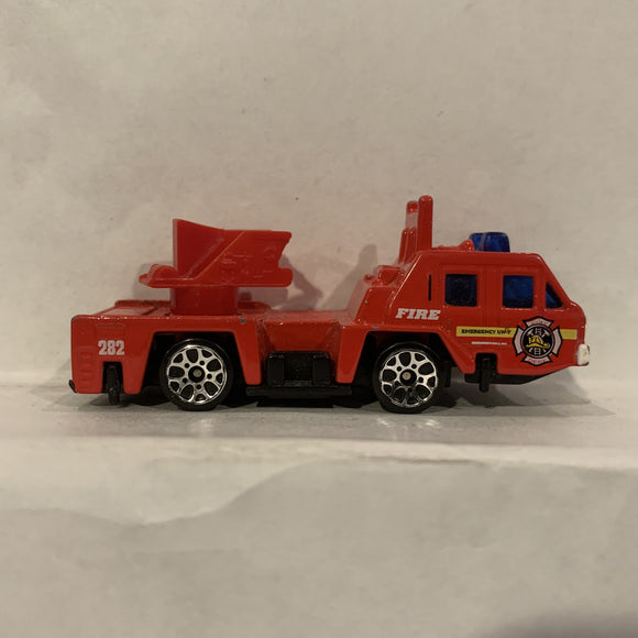 Red Fire Engine Truck Unbranded Diecast Car EH