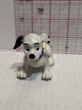 Puppy Playing with a Blue Collar 101 Dalmation Disney Mcdonalds Toy Character