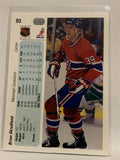 #93 Brian Skrudland Montreal Canadiens 1990-91 Upper Deck Hockey Card  NHL