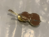 Cello Musical Instrument Lapel Hat Pin EH