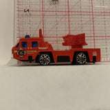 Red Fire Engine Truck Unbranded Diecast Car EH