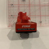 Red Fire Engine Truck Unbranded Diecast Car EH