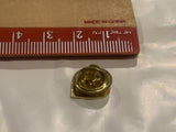 Cross in a Heart Lapel Hat Pin BU