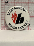 Lloydminster Minor Hockey Logo Button Pinback