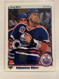 #21 Craig Muni Edmonton Oilers 1990-91 Upper Deck Hockey Card  NHL
