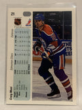 #21 Craig Muni Edmonton Oilers 1990-91 Upper Deck Hockey Card  NHL
