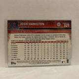 #321 Josh Hamilton Los Angeles Angels 2015 Topps Series 1 Baseball Card I1