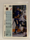 #22 Phil Housley Buffalo Sabres 1990-91 Upper Deck Hockey Card  NHL