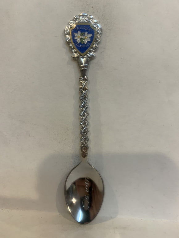 Duncan British Columbia Dogwood Flower Souvenir Spoon