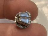 Foot Prints Lapel Hat Pin EH