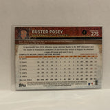 #275 Buster Posey San Francisco Giants 2015 Topps Series 1 Baseball Card I1