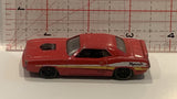 Red '71 Hemi Cyda Hot Wheels Toy Diecast Car