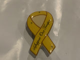 Support Our Troops Ribbon Magnetic Lapel Hat Pin BU