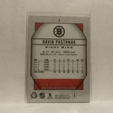 #3 David Pastrnak Red Boston Bruins2018-19 OPC Coast to Coast Hockey Card KC